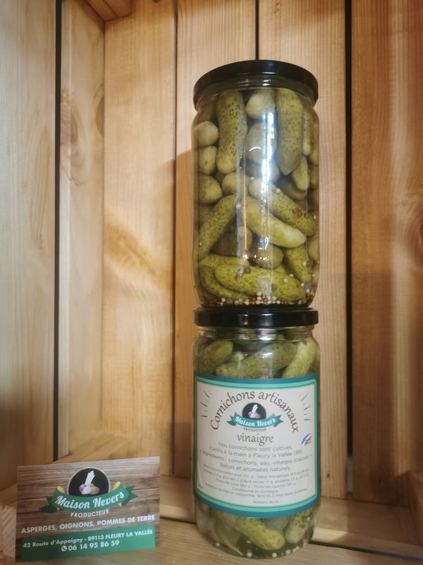 Cornichons au vinaigre, fins Cornichons au vinaigre, fins