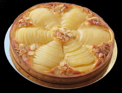 Tarte aux fruits de saison, Poires